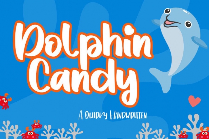Dolphin Candy Font Download