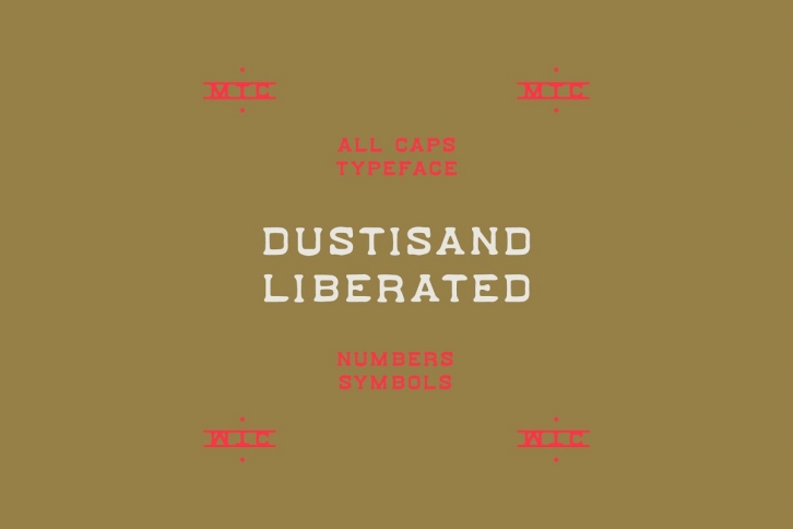 Dustisand Liberated Font Download
