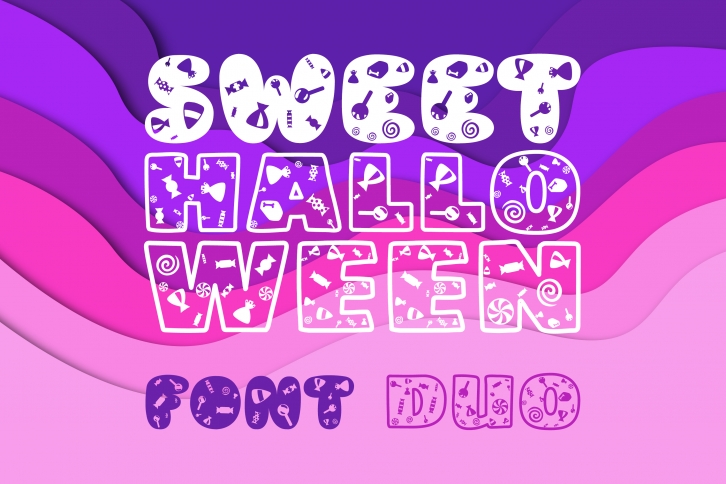 Sweet Halloween Duo Font Download