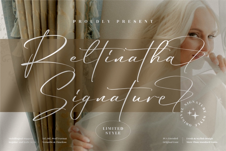 Reltinatha Signature Font Download