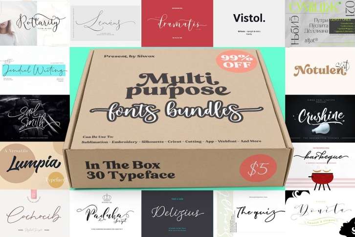 BUNDLE Font Download
