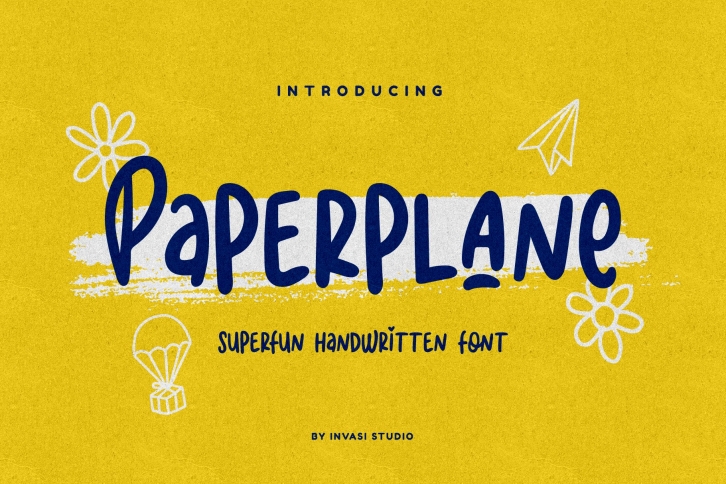 Paperplane Superfun Display Font Download