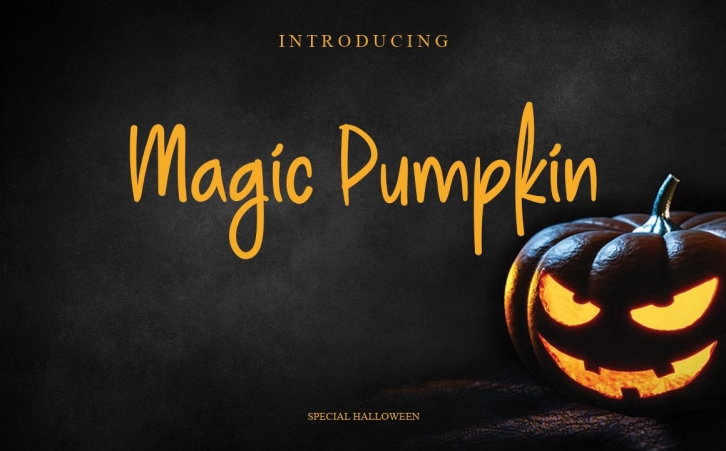 Magic Pumpkin Font Download