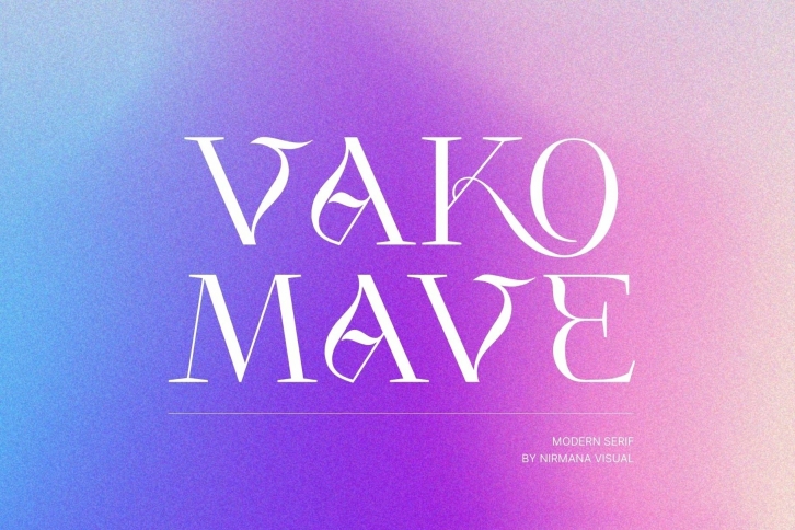 Vako Mave Font Download