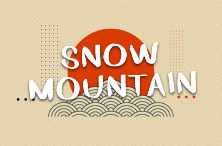 Snow Mountain Font Download