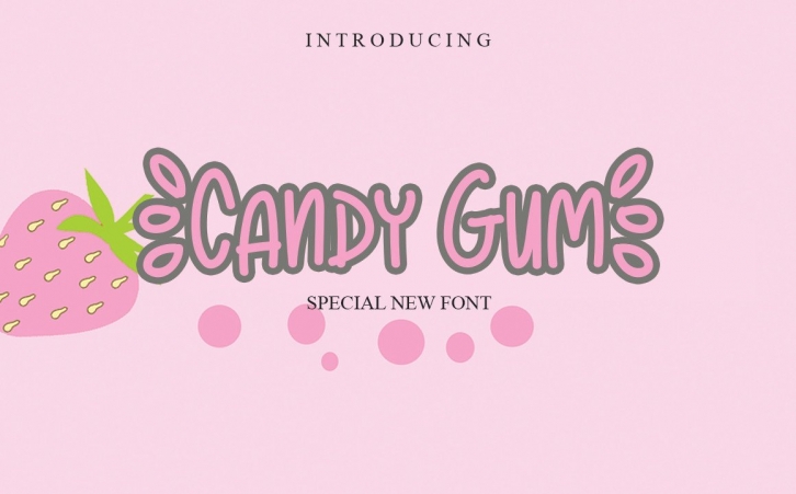 Candy Gum Font Download