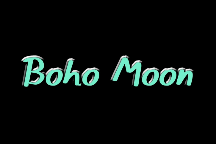 Boho Moon Font Download