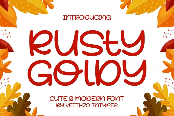 Rusty Goldy Font Download