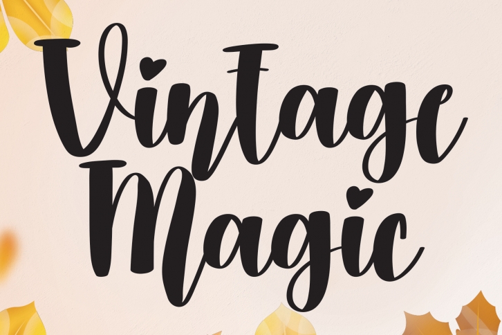 Vintage Magic Font Download