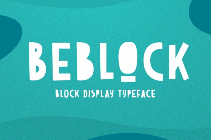 Beblock – Display Typeface Font Download