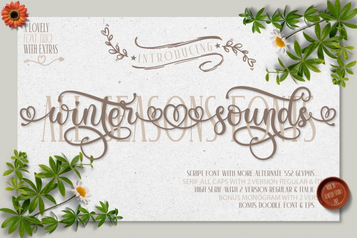 Winter Sounds Font Download