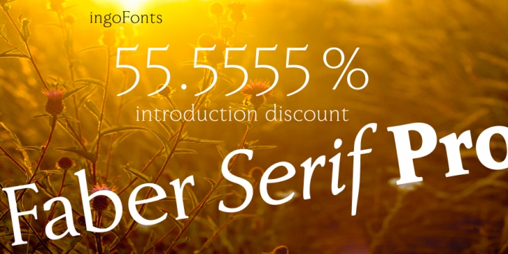 Faber Serif Pro Font Download