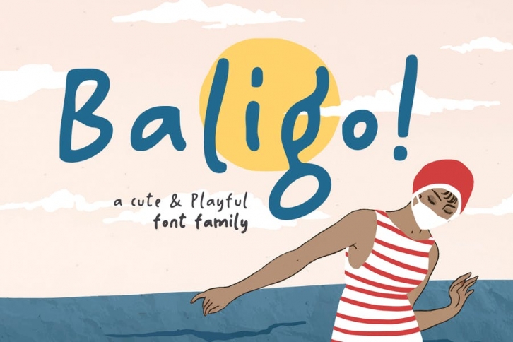 Baligo - Playful Font Family Font Download