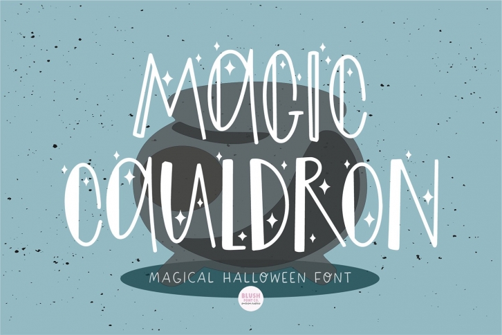 MAGIC CAULDRON Halloween Witch Font Download