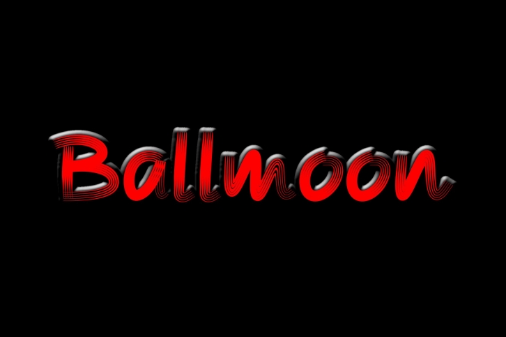Ballmoon Font Download