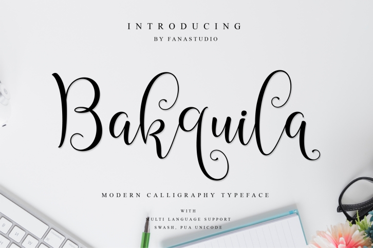 Bakquila Font Download
