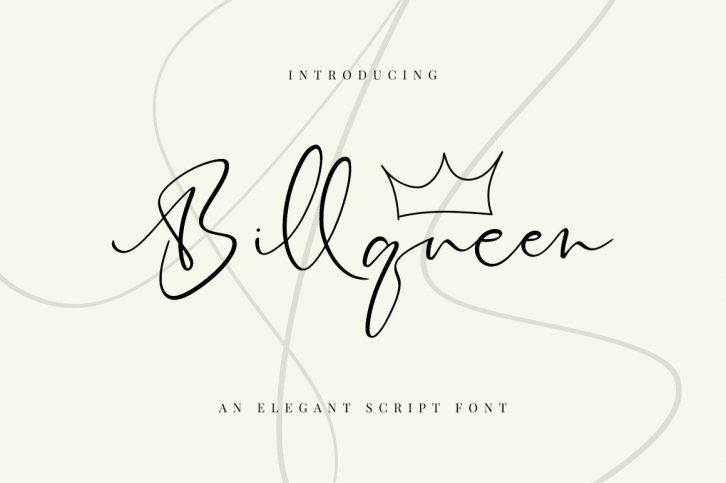 Billqueen Font Download