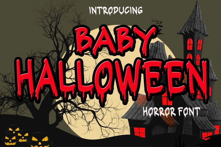 Baby Halloween Font Download