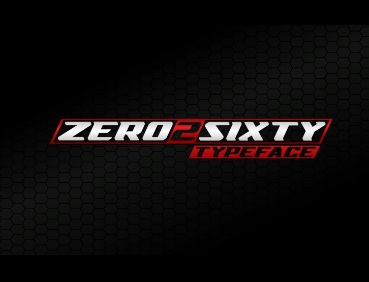 Zero2Sixty Font Download