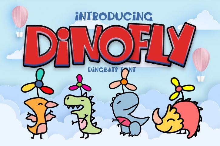 Dinofly Font Download