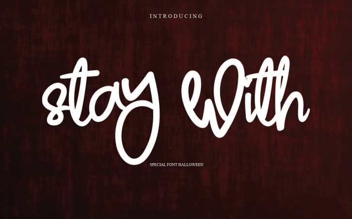 Stay with Font Download