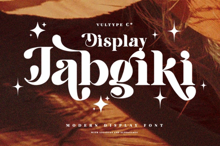 Jabgiki - Bold Serif Font Download