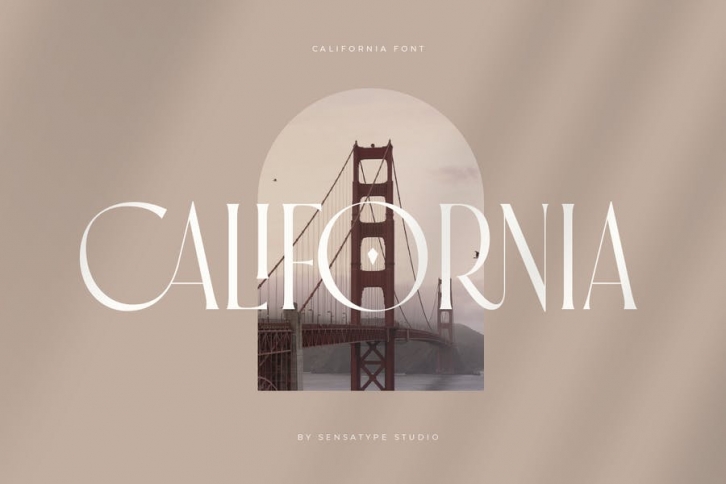 California - Stylish Fashion Font Font Download