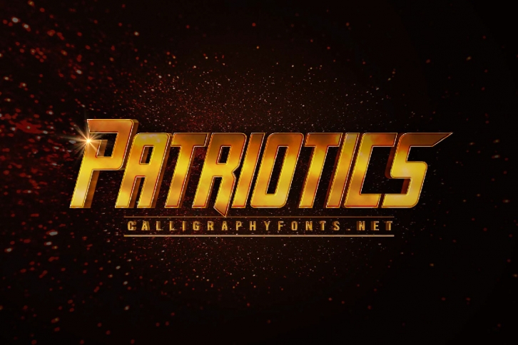 Patriotics Font Download