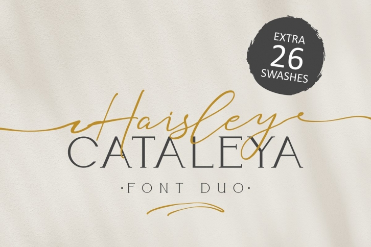 Haisley Cataleya Font Download