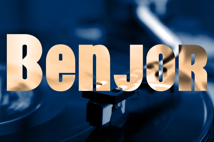 Benjor Tropicalia Font Download