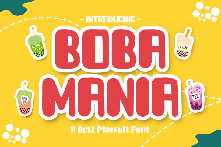 Boba Mania Font Download
