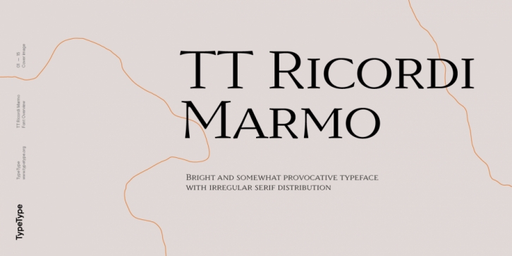 TT Ricordi Marmo Font Download