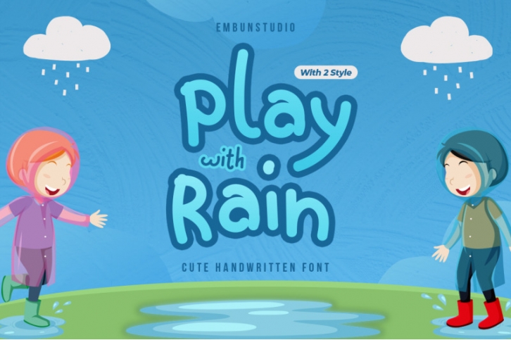Play with Rain Font Download