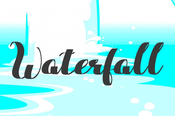 Waterfall Font Download