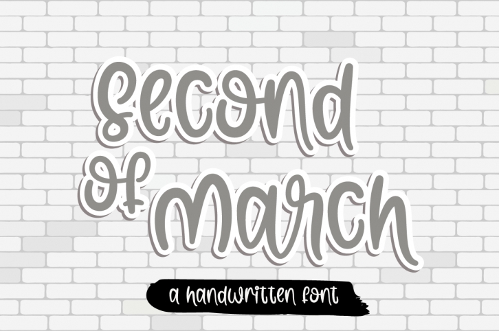 Second of March Font Download