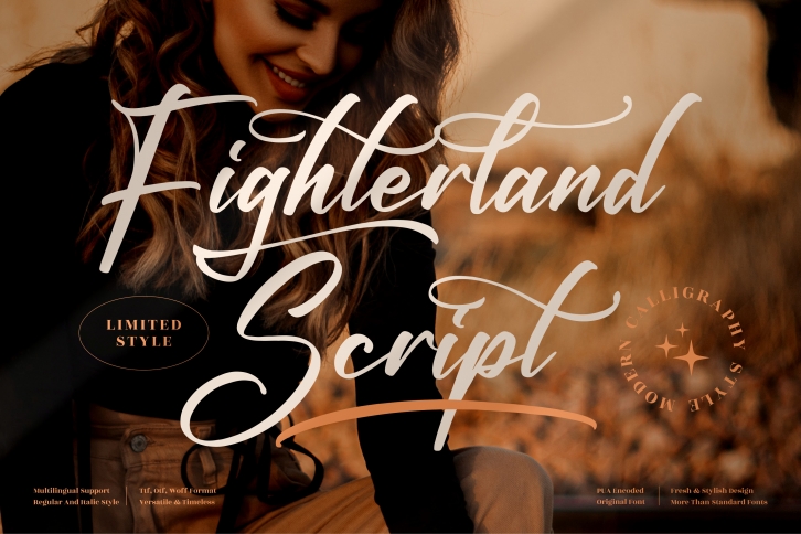Fighterland Script Font Download