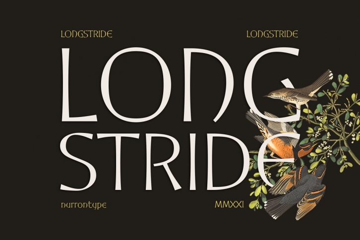 Longstride Font Download