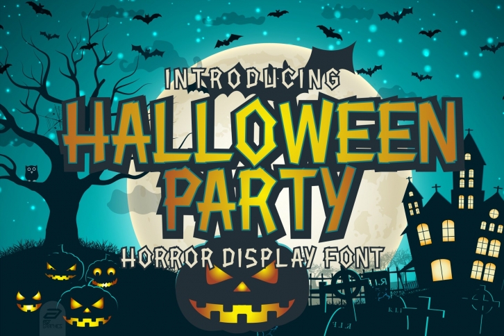 Halloween Party Font Download
