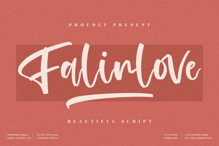 Falinlove Handwritten Font LS Font Download