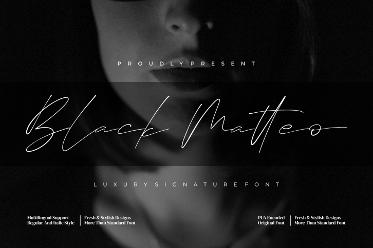 Black Matteo Font Download