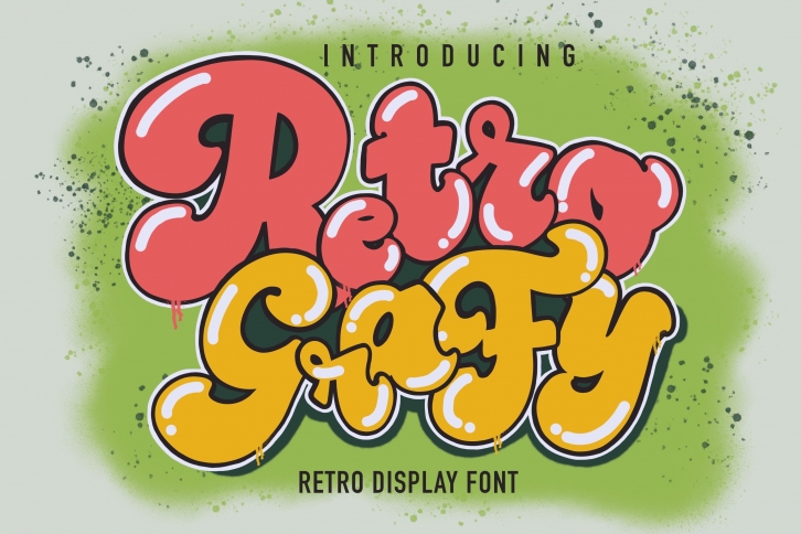 Retro Grafy Font Download