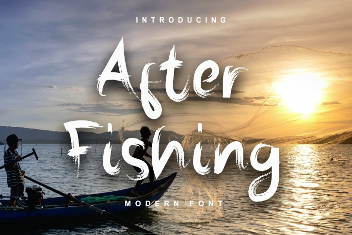 After Fishing Font Download