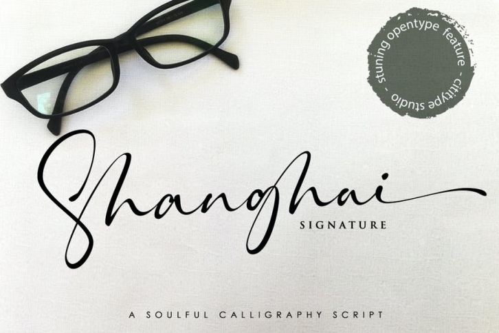 Shanghai Signature Font Download