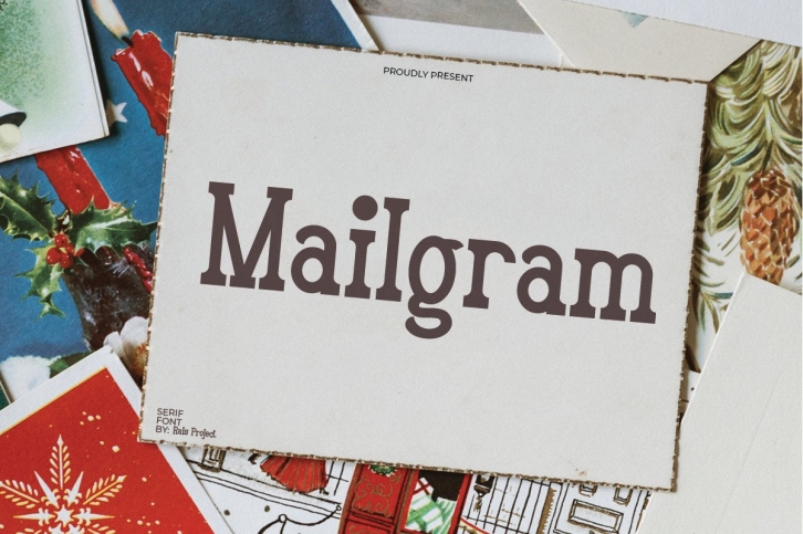 Mailgram Font Download