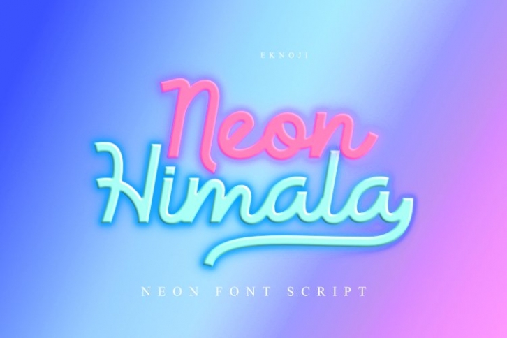 Neon Himala Font Download