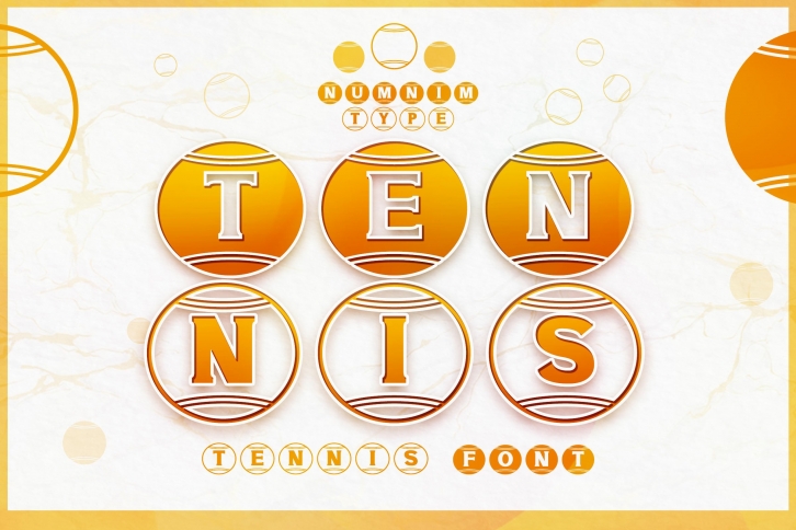 Tennis Font Download
