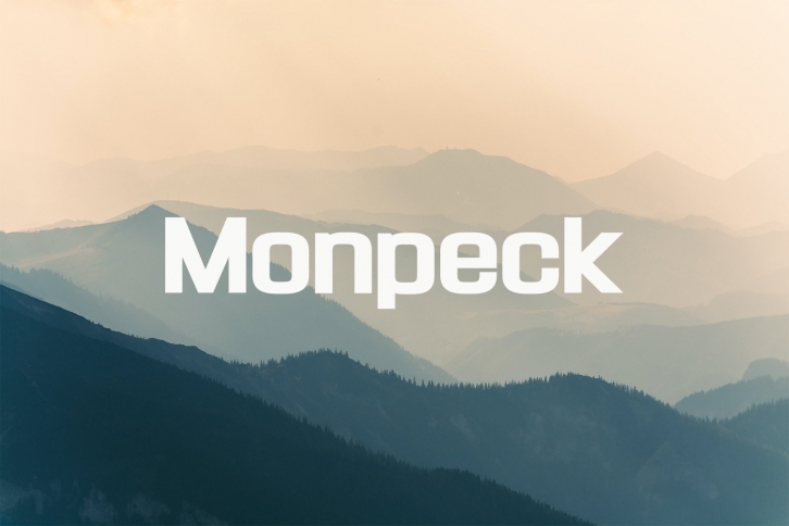 Monpeck Font Download