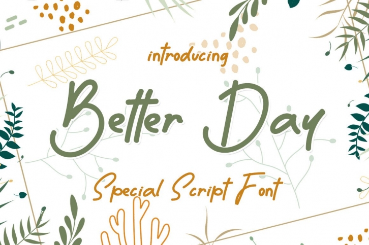 Better Day Font Download