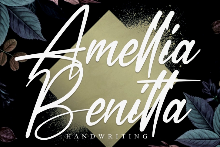 Amellia Benitta Font Download