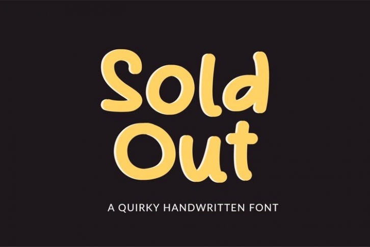 Web Sold out Font Download